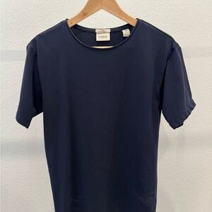 Scotch & Soda Blue Short Sleeve Crew Neck Tee